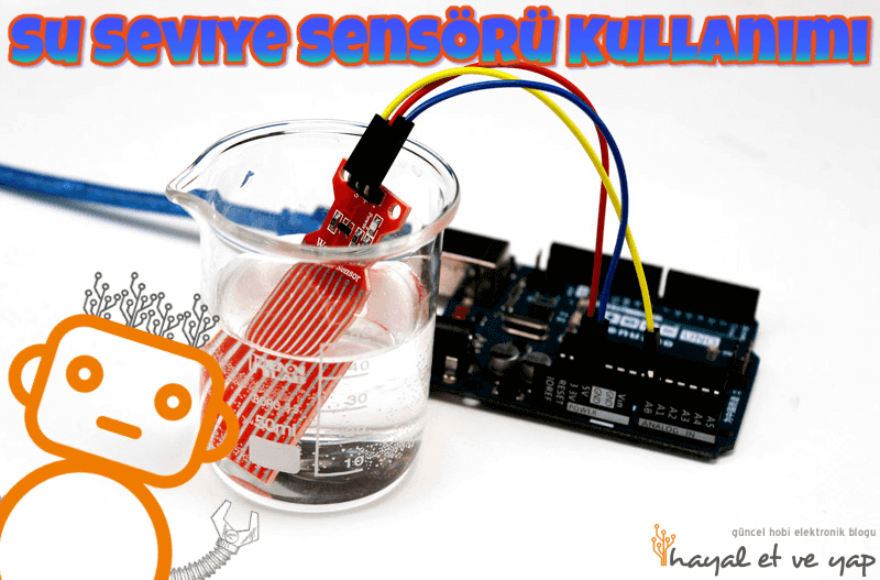 Arduino İle Su Seviye Sensörü Kullanımı, Kodu, Projesi | Robocombo
