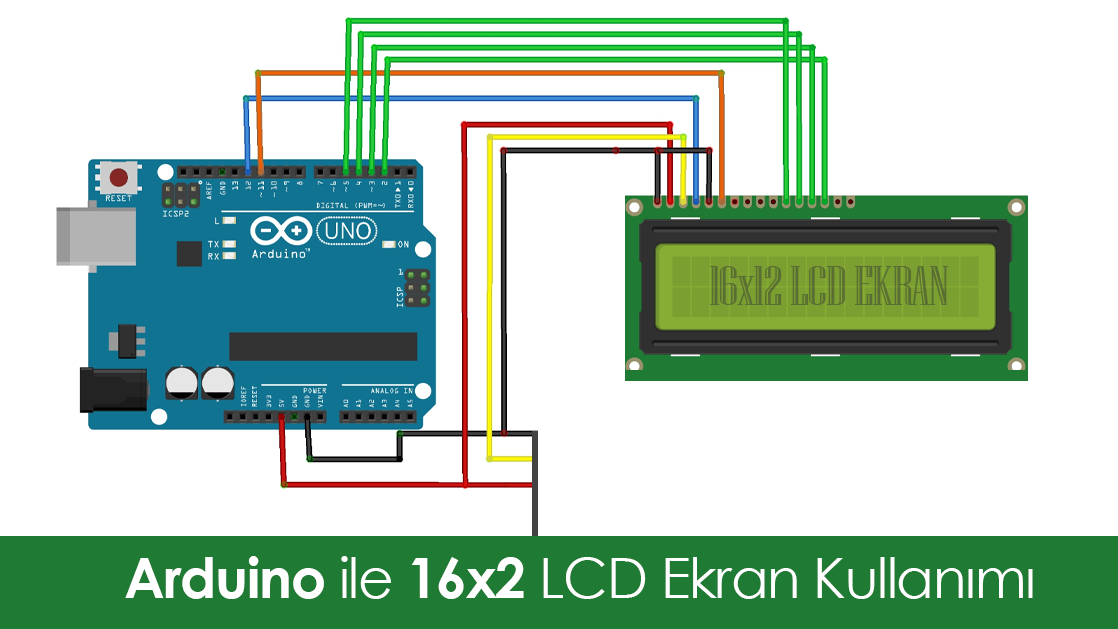 Arduino ile 16x2 LCD Ekran Kullanımı | Robocombo