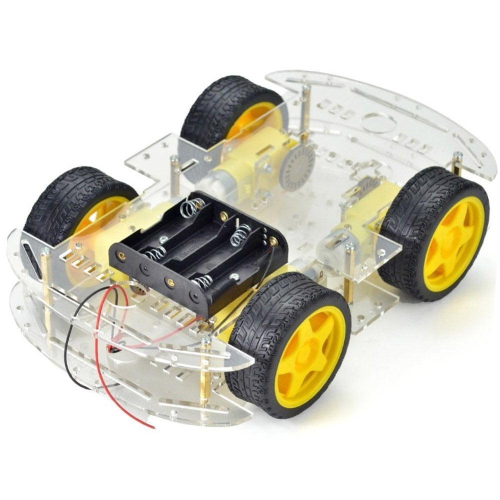 Arduino ile 4WD Robot Araba Yapımı (Bluetooth Kontrollü) | Robocombo
