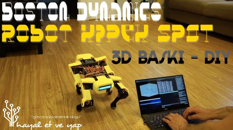 Boston Dynamics Robot Köpek SPOT Yapımı DIY | Robocombo