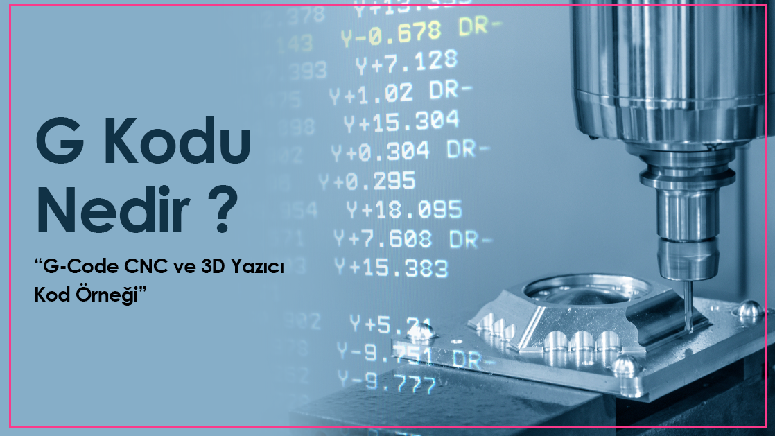 G Kodu Nedir? G-Code CNC ve 3D Yazıcı Kod Örneği | Robocombo