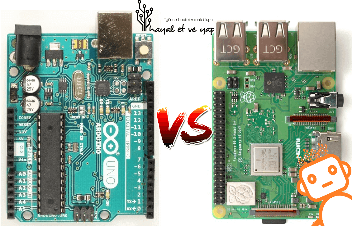 Raspberry Pi Vs Arduino - Arasındaki Farklar Nelerdir? | Robocombo