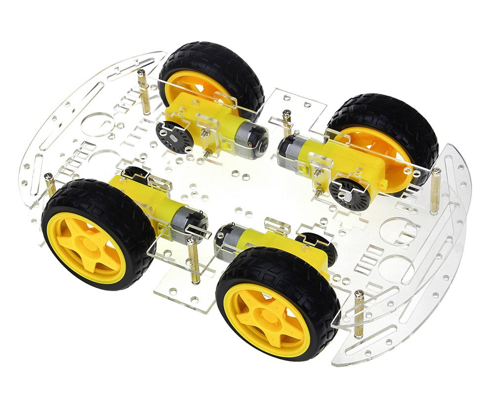 Arduino Robot Araba Kiti (Bluetooth Kontrollü)